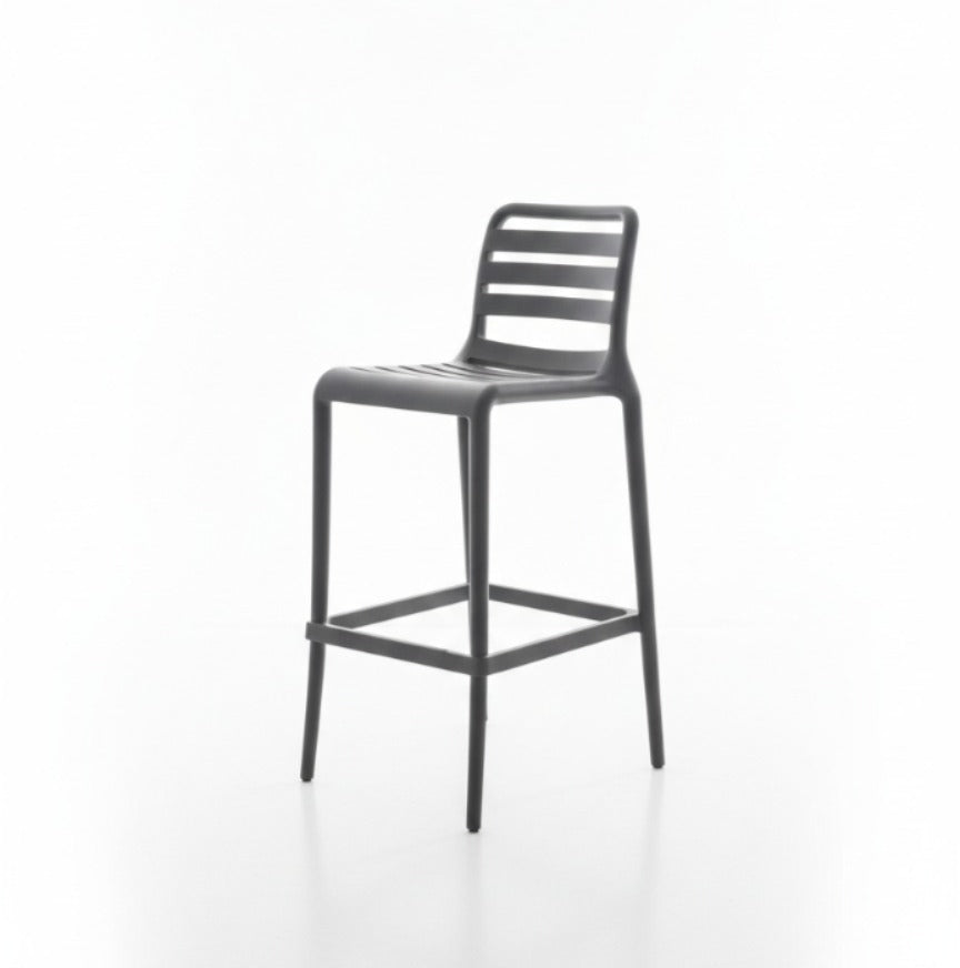MFurn Modern Bar Stool – Contemporary Patio & Indoor Counter Chair-Various Colours