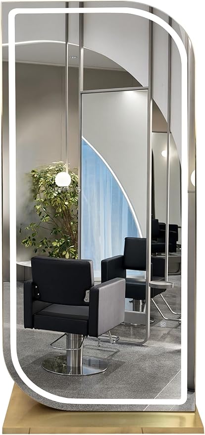 Full-Length Touch-Controlled Illumination Mirror 60x90CM