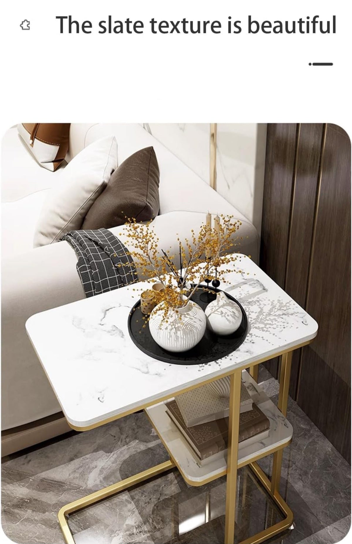 MFurn Three-Tier Square Coffee Table – Modern Side & Sofa Table-Various Options