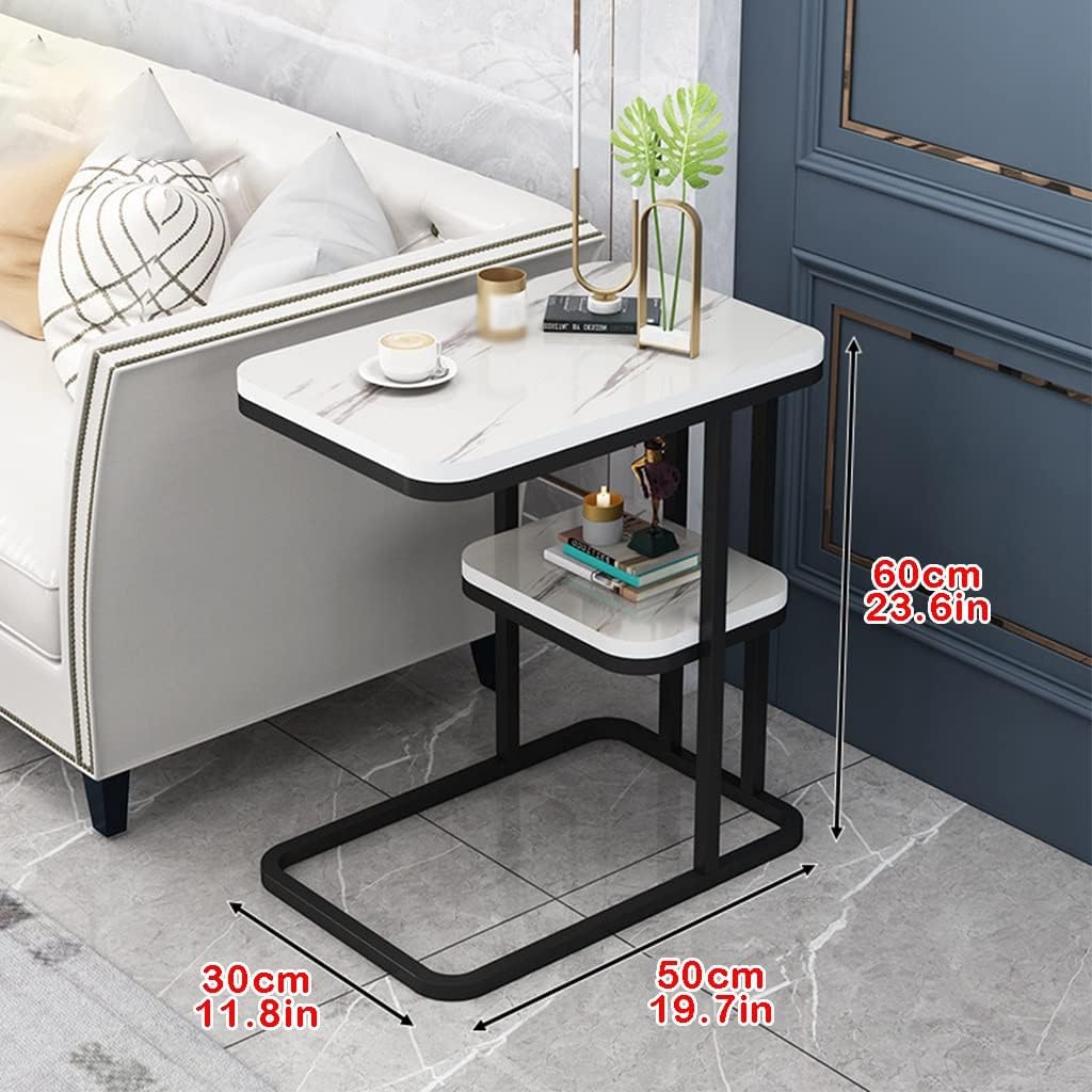 MFurn Three-Tier Square Coffee Table – Modern Side & Sofa Table-Various Options