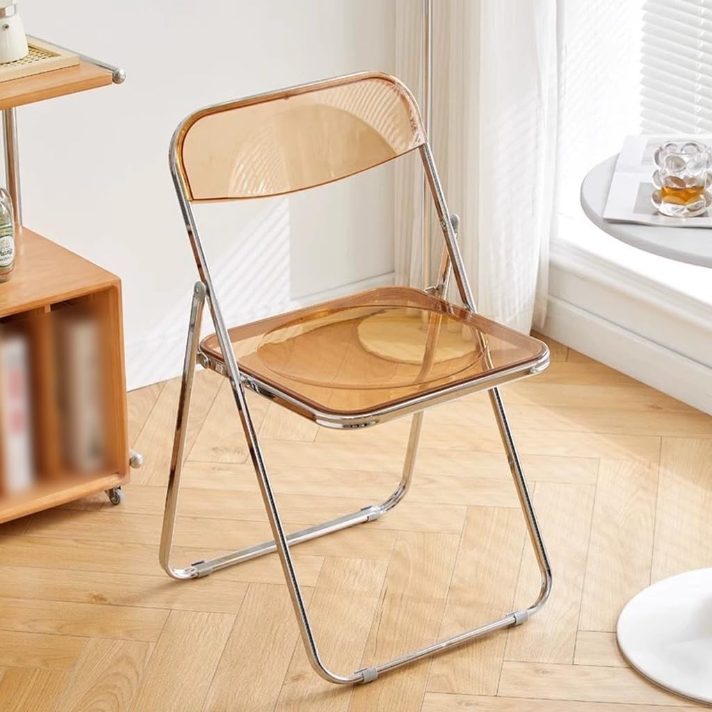 MFurn Clear Folding Chair – Modern Transparent Acrylic
