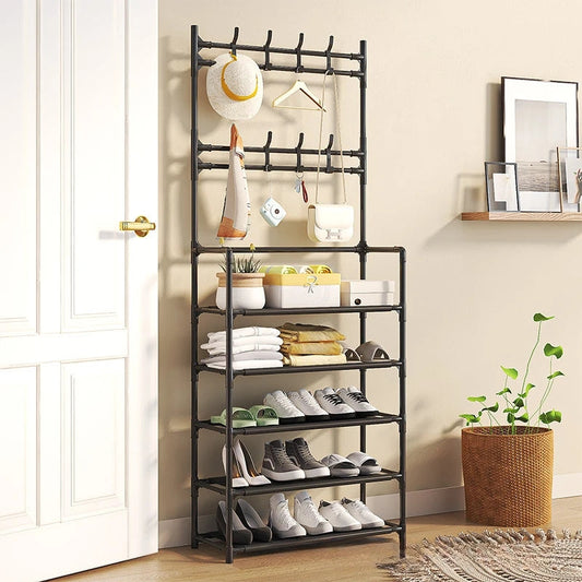 Multifunctional 5 Layer Clothes Rack