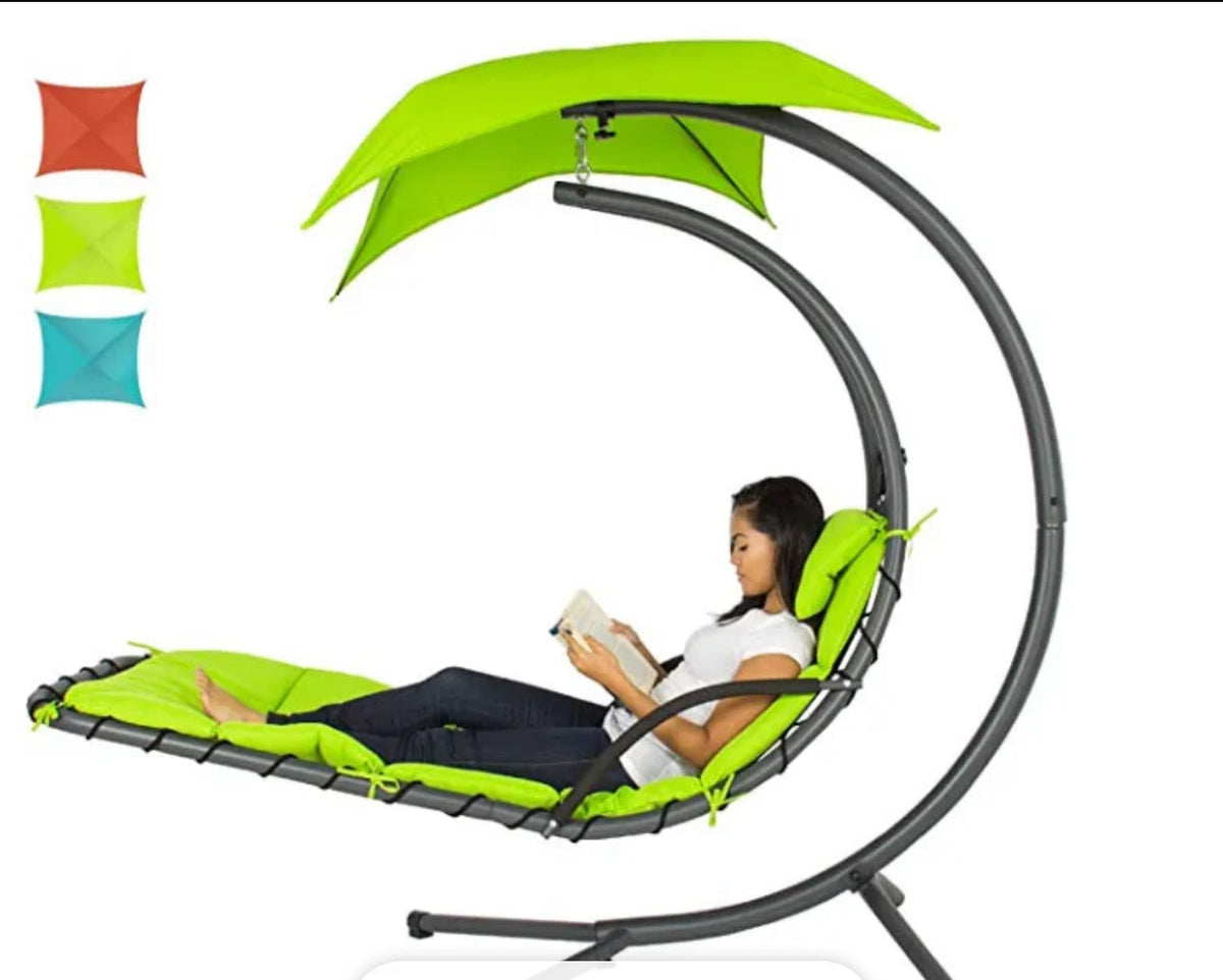 Hanging Chaise Lounge/Outdoor Chair Various Colours