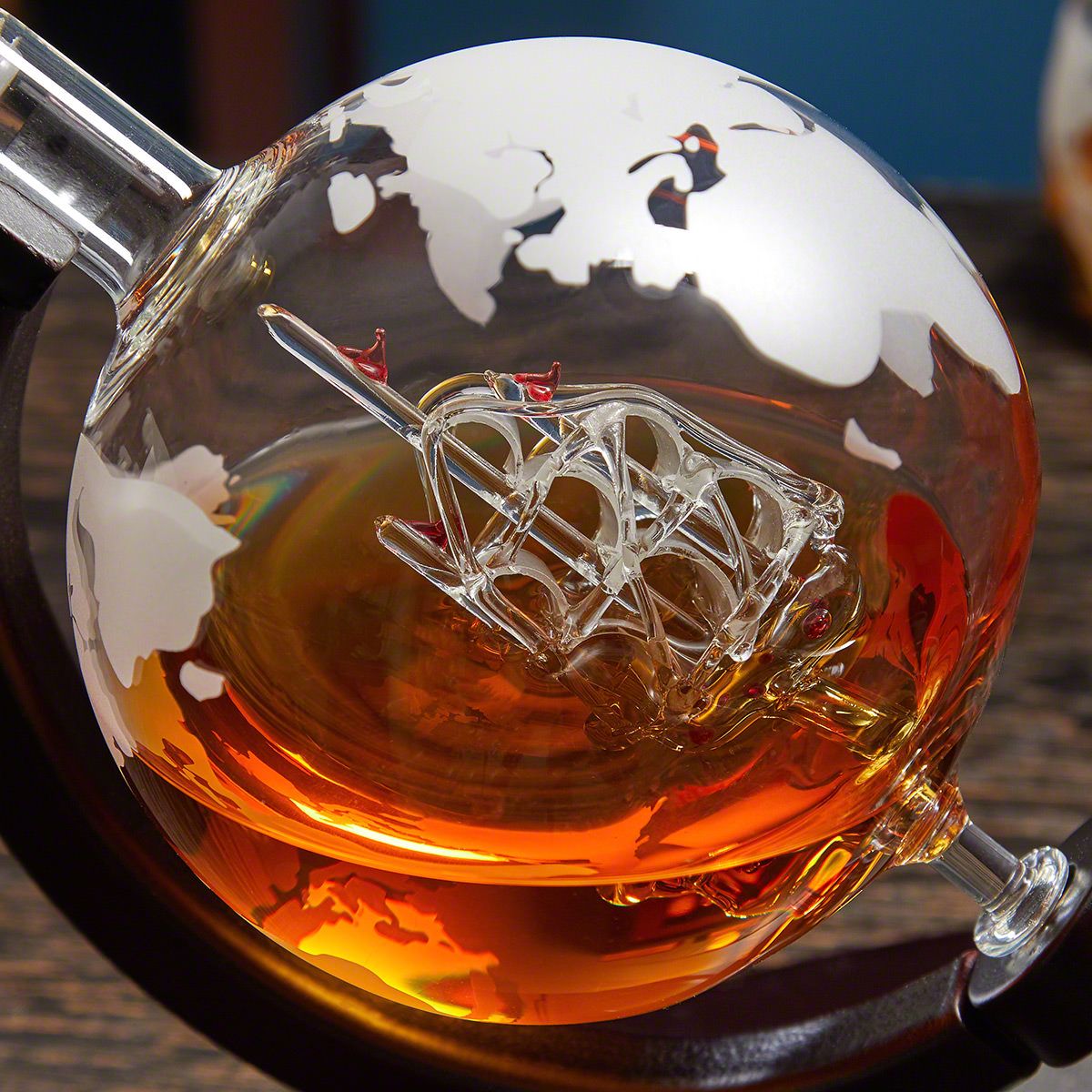 Zion whiskey decanter set