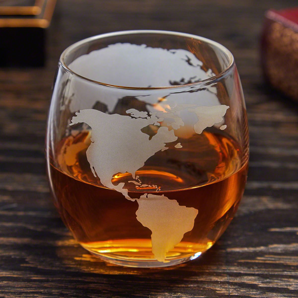 Zion whiskey decanter set