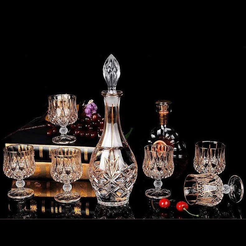 Aurora decanter 7-pc set