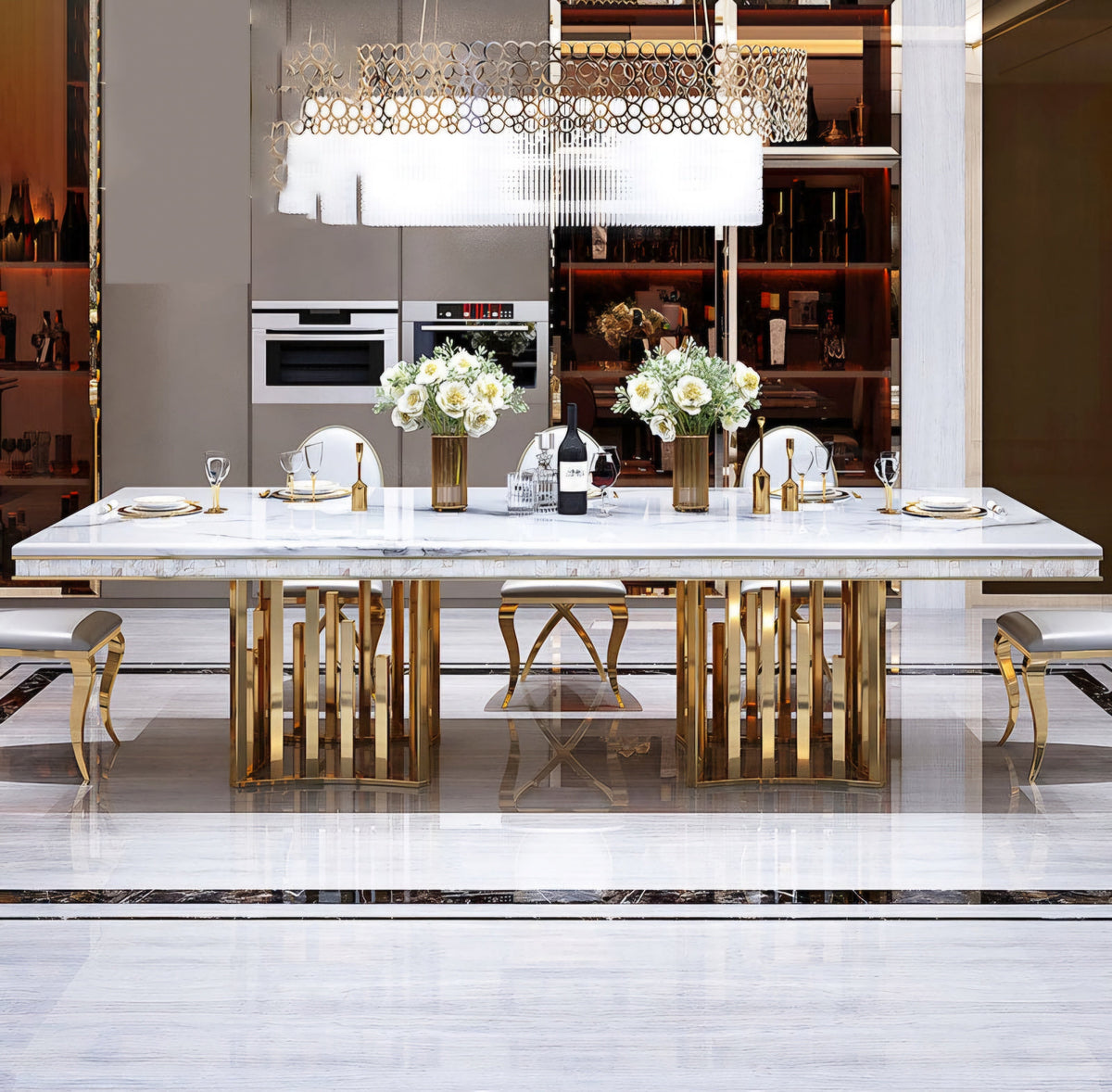 Montecarlo luxe dining table 2.4m