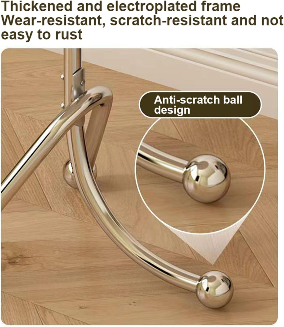 MFurn Tripod Steel Frame Round Tea Table Modern Side Table | Multiple Colours Available