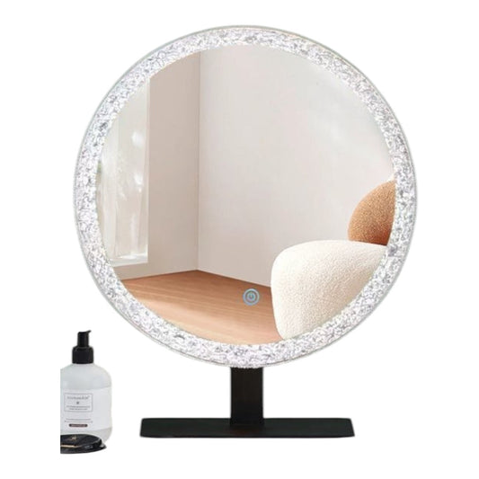 Dresser Free Standing Crystal Makeup Mirror