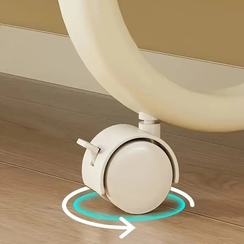Mhome 4-Layer Shoe Rack with Circular Frame