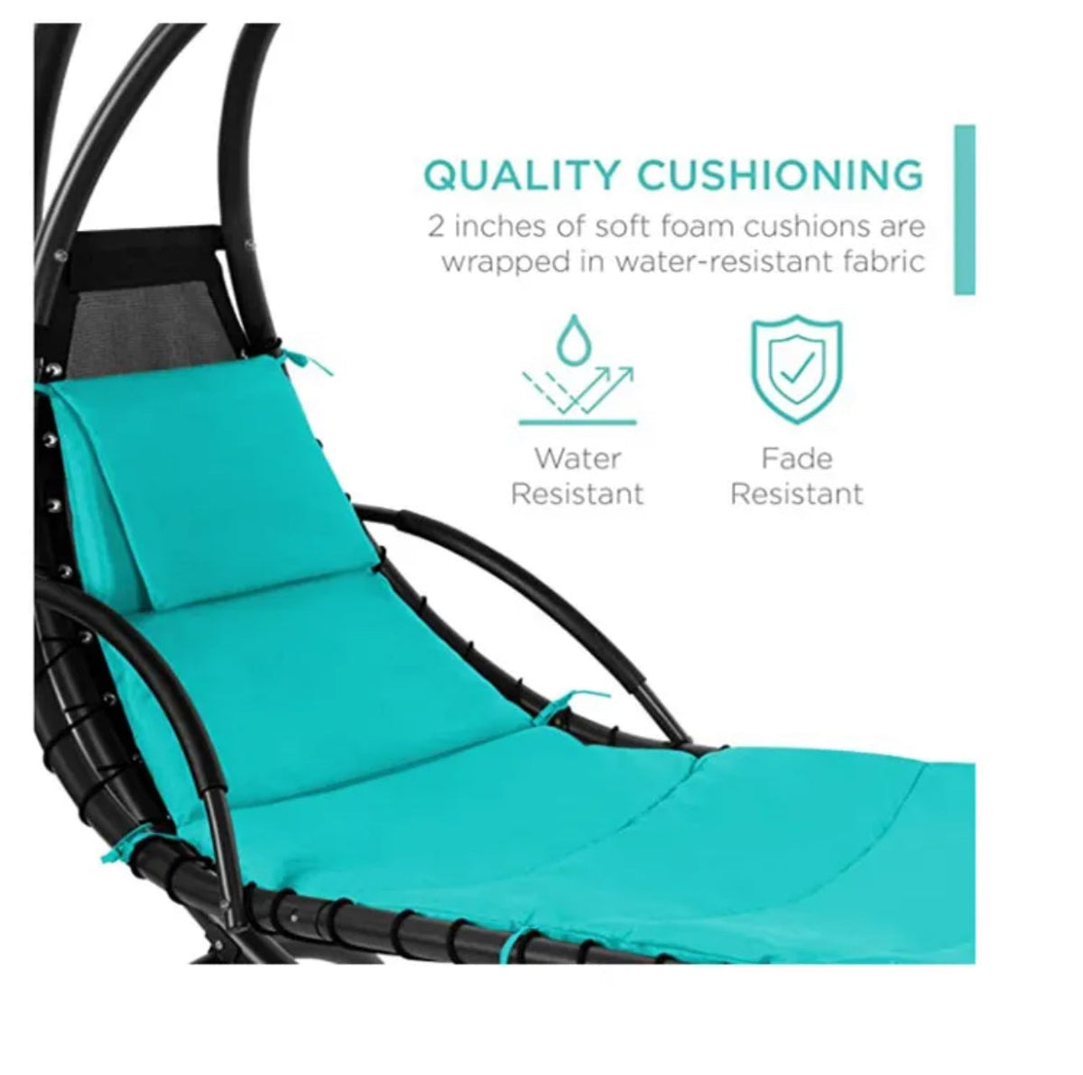 Hanging Chaise Lounge/Outdoor Chair Various Colours