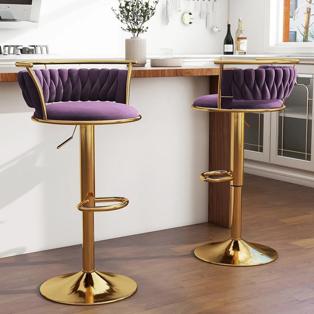 Gold Ophelia Bar Chair