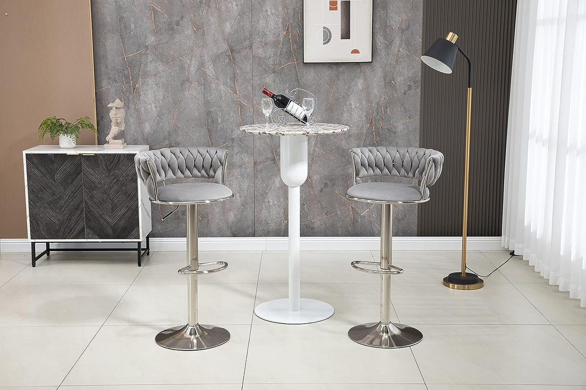 Ophelia Silver Bar Chairs
