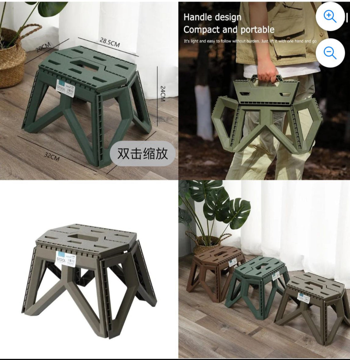 Camp Chair Portable Folding Stool Durable Traveling Camping Chairs