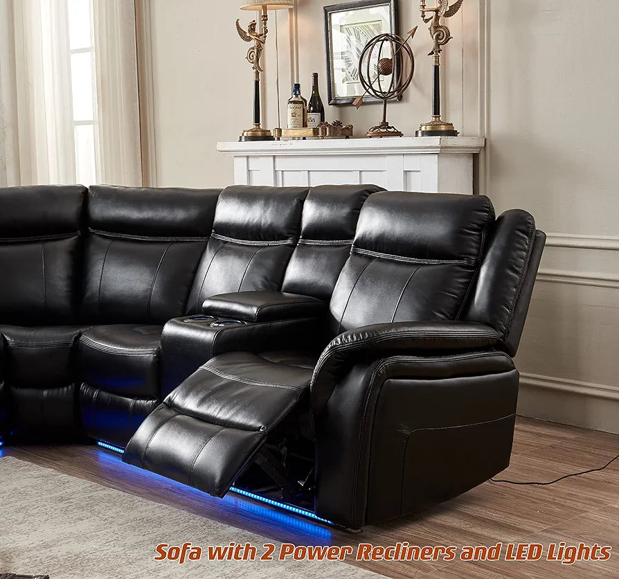 Belgravia corner power recliner