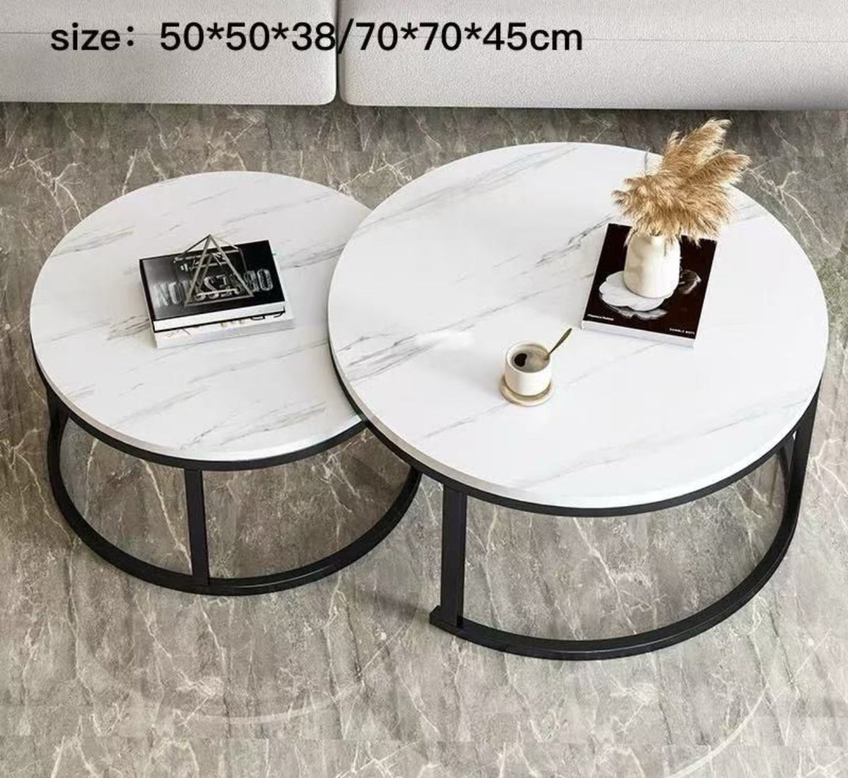 MHome Modern Coffee Table Set 2pc - Various Options