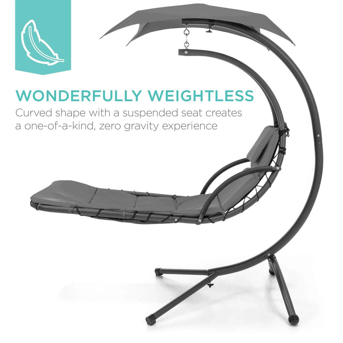 Hanging Chaise Lounge/Outdoor Chair Various Colours