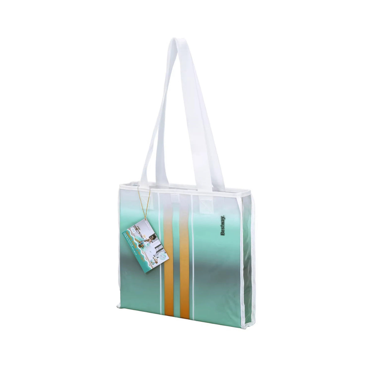 Inflatable Surf Board Pool Float 183×71 cm – 2-in-1 Tote & Float