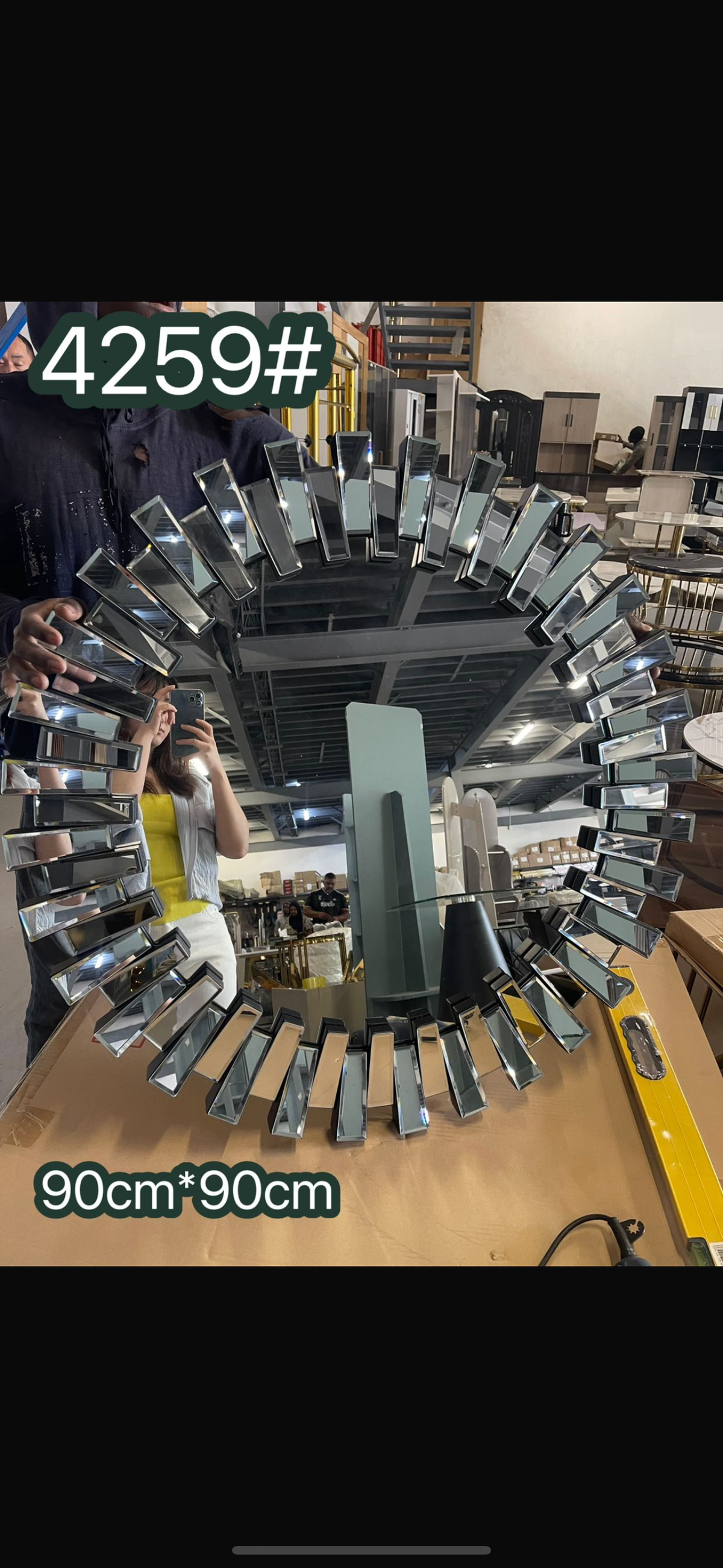 Designer Glass Mirror - Various Options Available