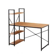 MFurn Office Desk with Side Shelves - VARIOUS COLORS