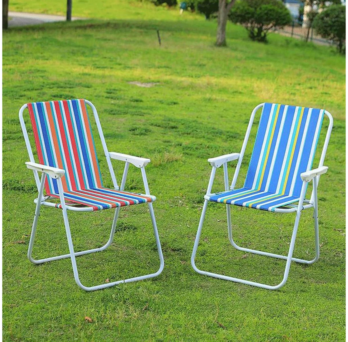 MFurn Angelo Folding Aluminium Material Outdoor Furniture Lounge Beach Chair- Various Colours