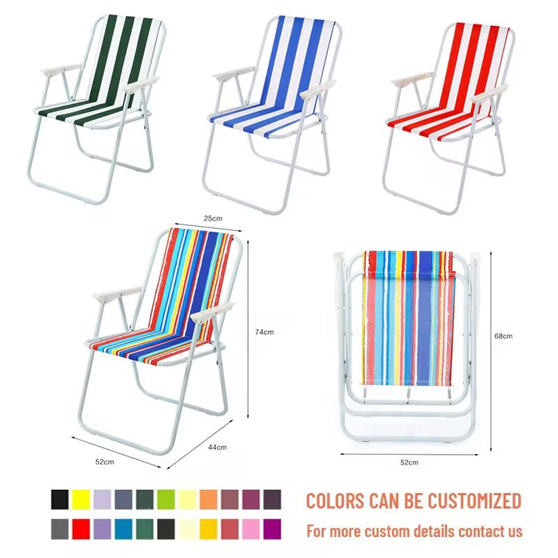 MFurn Angelo Folding Aluminium Material Outdoor Furniture Lounge Beach Chair- Various Colours