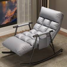MFurn Nordic Rocking Chair Adjustable Lounge Chair Various Colours