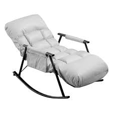 MFurn Nordic Rocking Chair Adjustable Lounge Chair Various Colours