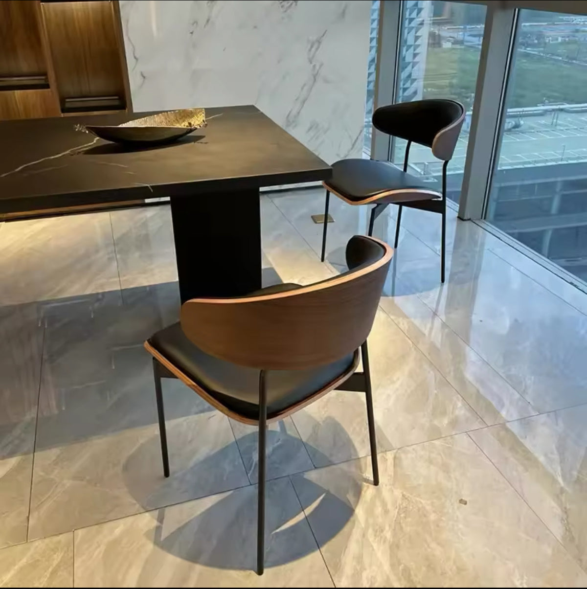 Modern Leather Dinning/Office Chair