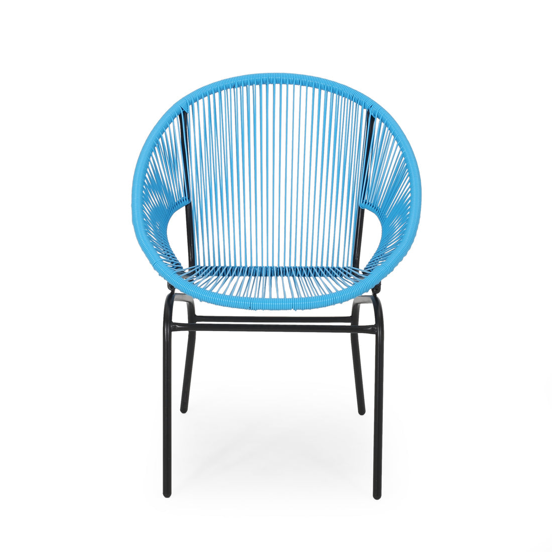 MFurn Dante 3pc Acapulco Patio Bistro Set with Glass Table – Various Colours