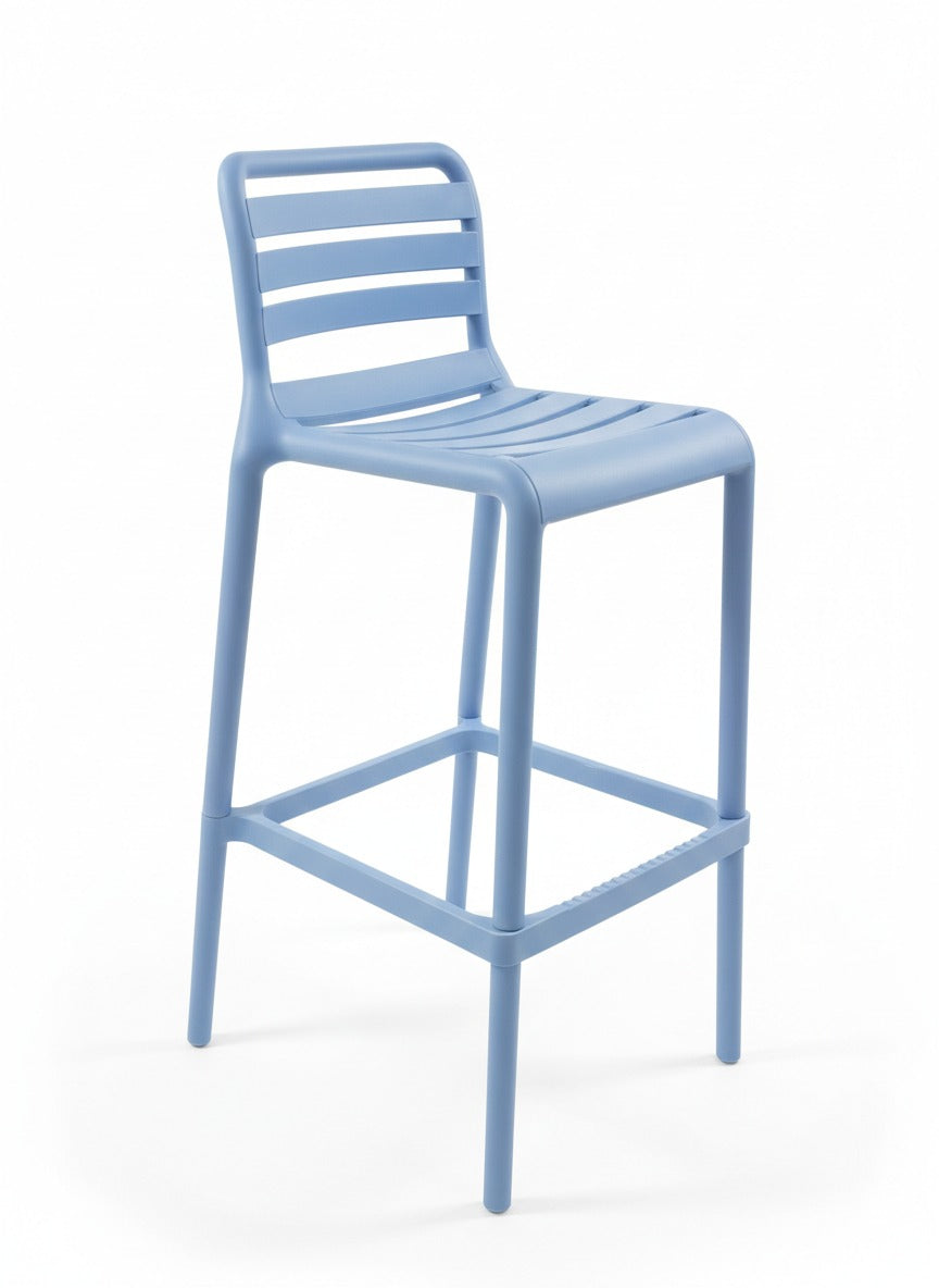 MFurn Modern Bar Stool – Contemporary Patio & Indoor Counter Chair-Various Colours