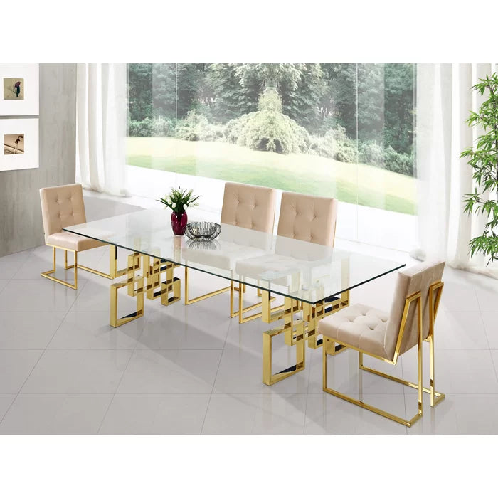 Valentina 6 seater set- Taupe Chairs