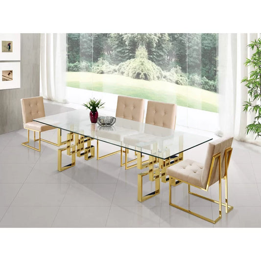 Valentina 6 seater set- Taupe Chairs