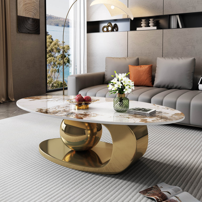 Amadeo marble coffee table