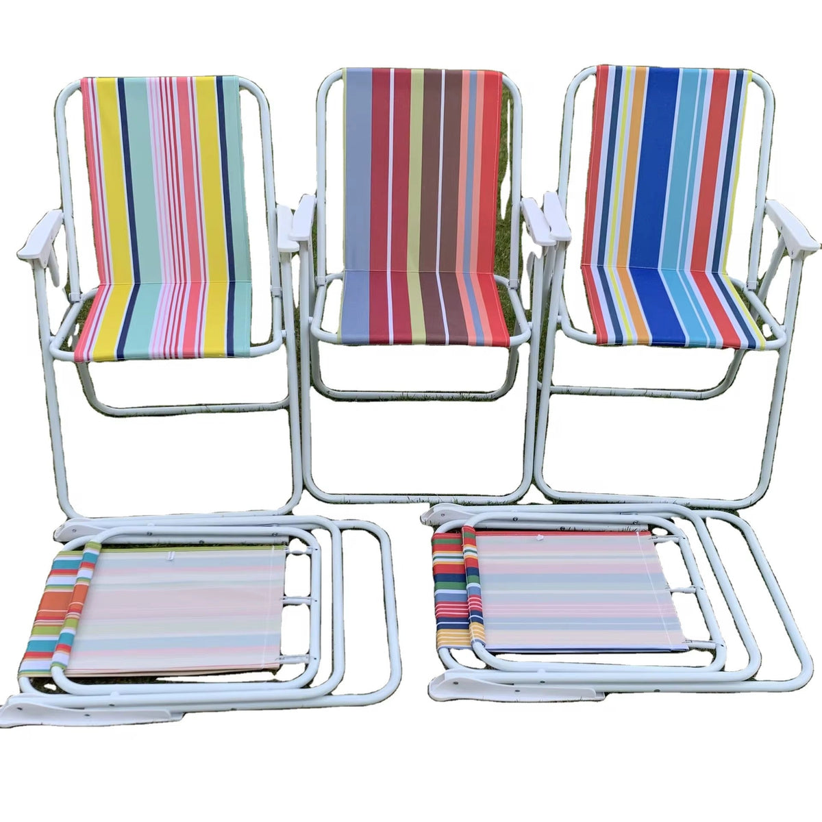 MFurn Angelo Folding Aluminium Material Outdoor Furniture Lounge Beach Chair- Various Colours