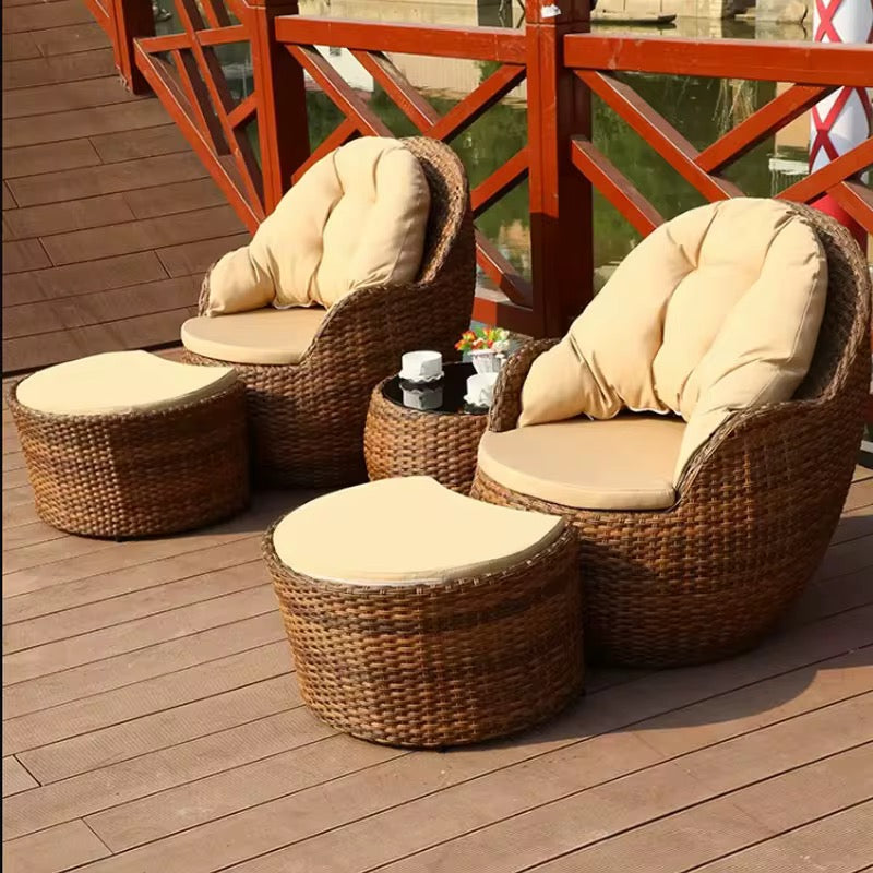 MFurn Boracay 2-Piece Rattan Designer Leisure Patio Set