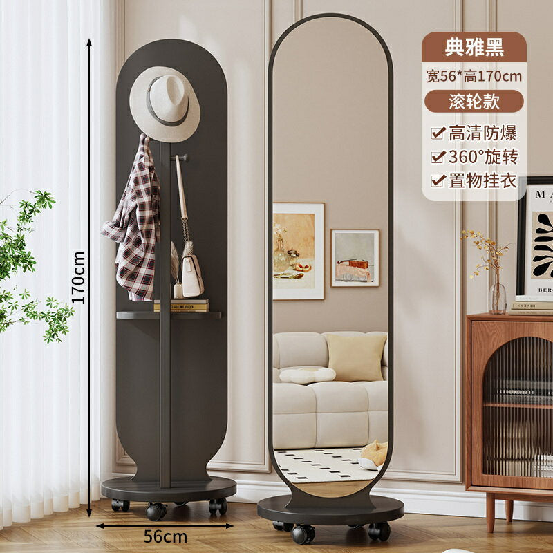 Full-length Mirror , Floor Standing  Rotating Dressing Mirror