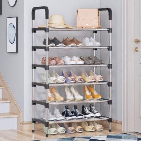 MHome 6-Tier Shoe / Storage Rack – Modern Space-Saving Organizer
