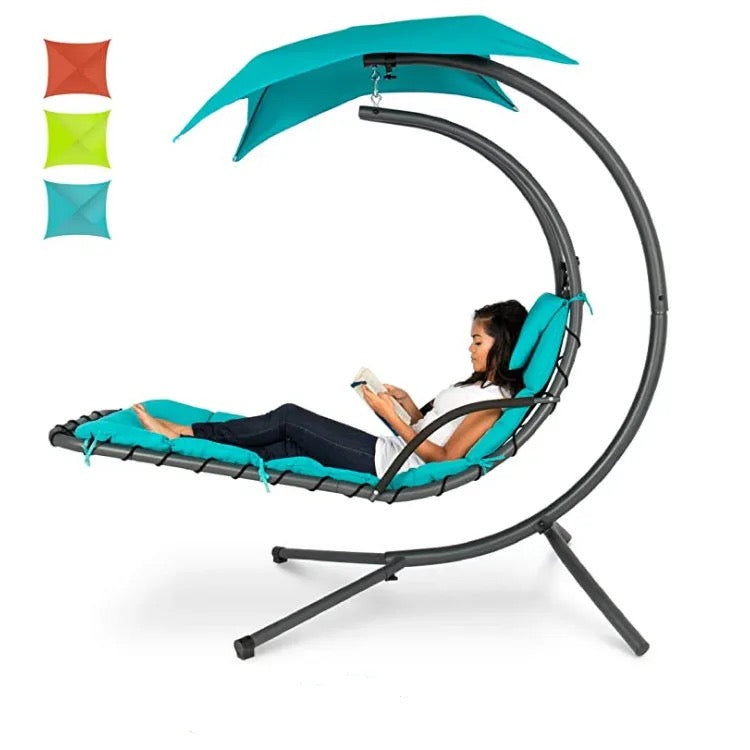 Hanging Chaise Lounge/Outdoor Chair Various Colours