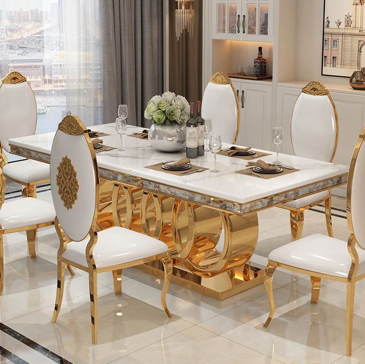 Dolce Vita 6/8 Seater Luxe Dining Set