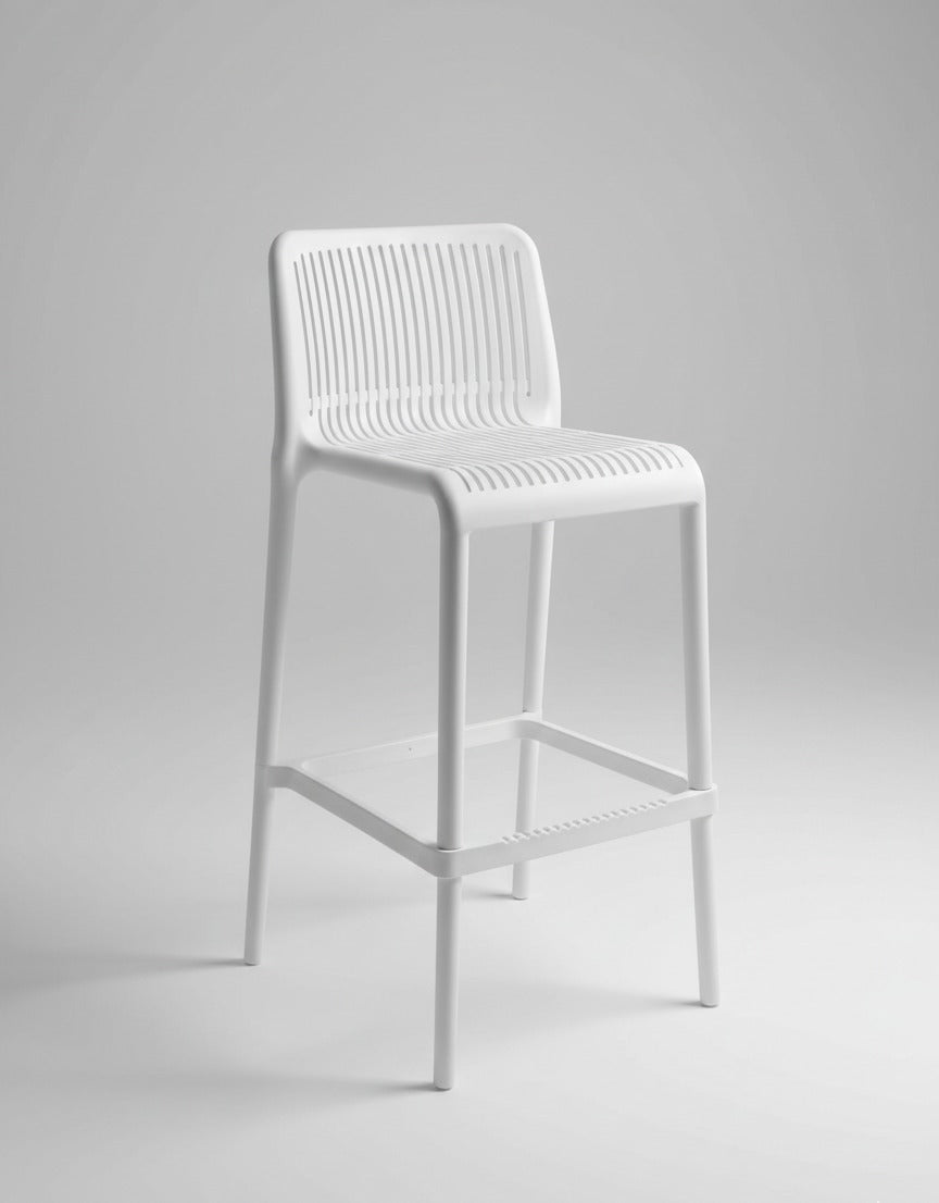 MFurn Modern Bar Stool – Contemporary Patio & Indoor Counter Chair-Various Colours