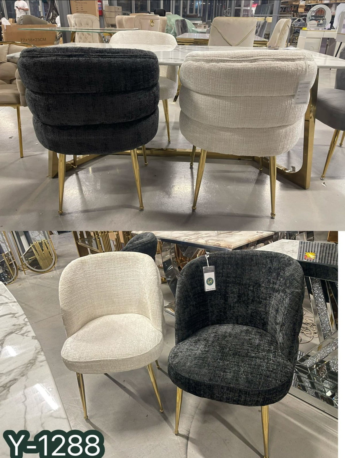Elegant Dining Or Accent Chair 2pc Set - Various Options Available