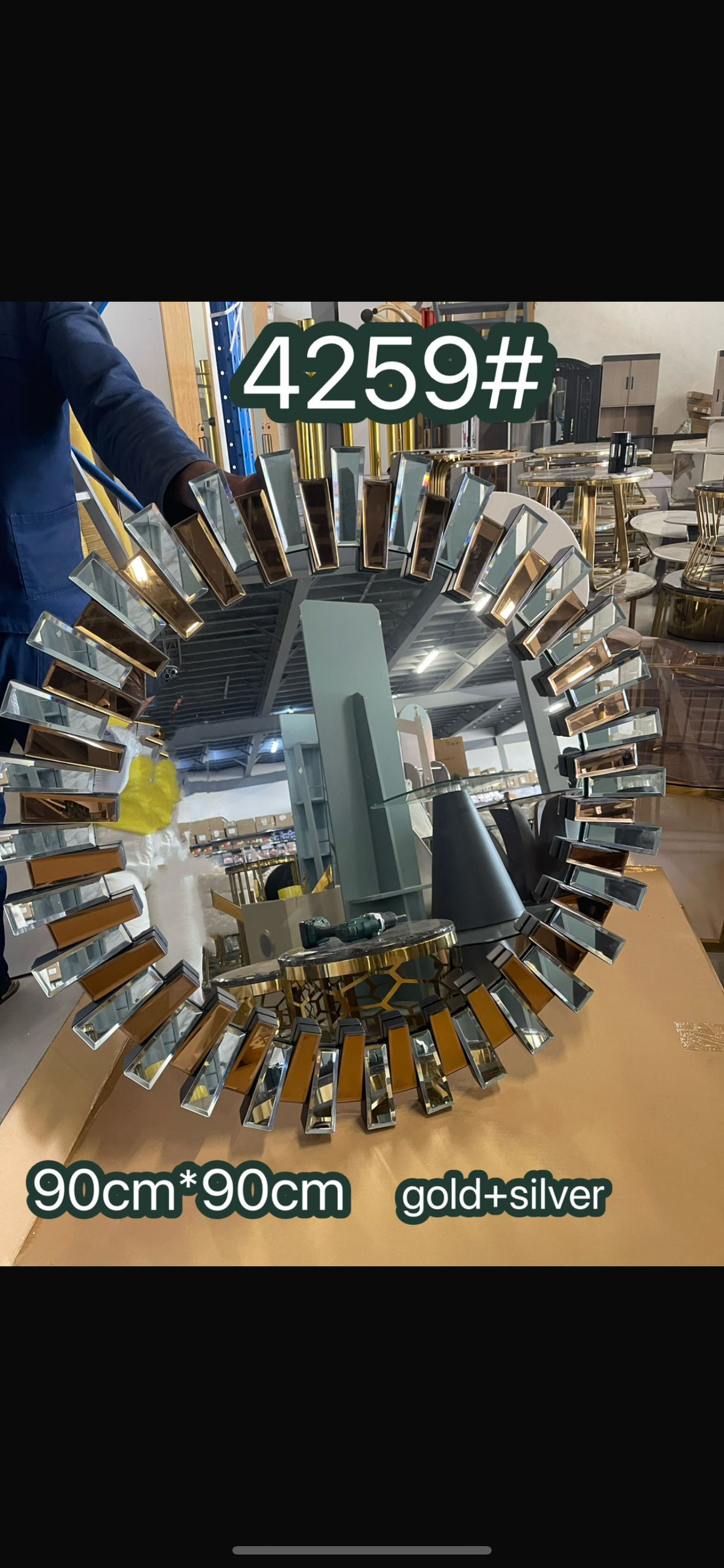 Designer Glass Mirror - Various Options Available