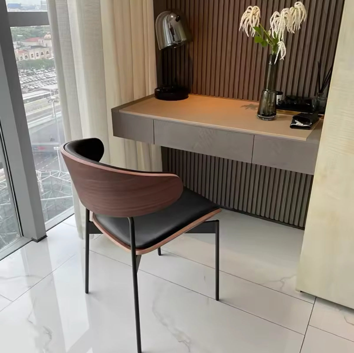 Modern Leather Dinning/Office Chair