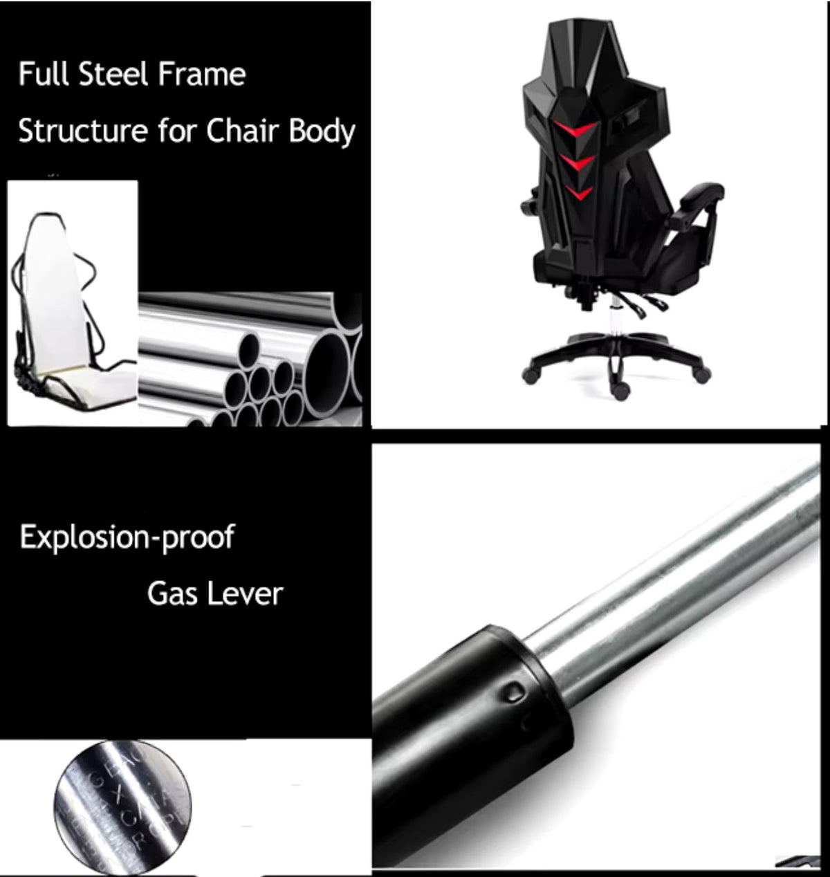 Gaming Chair Ergonomic High Back Swivel Desk Chair with Massage Lumbar Support Office Chair-Various Options Only Available For PreOrder Sales!