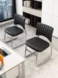 MFurn Armless Conference Room Staff Training Chair Computer Chair Comfortable Long Term Sitting Office Chair Office