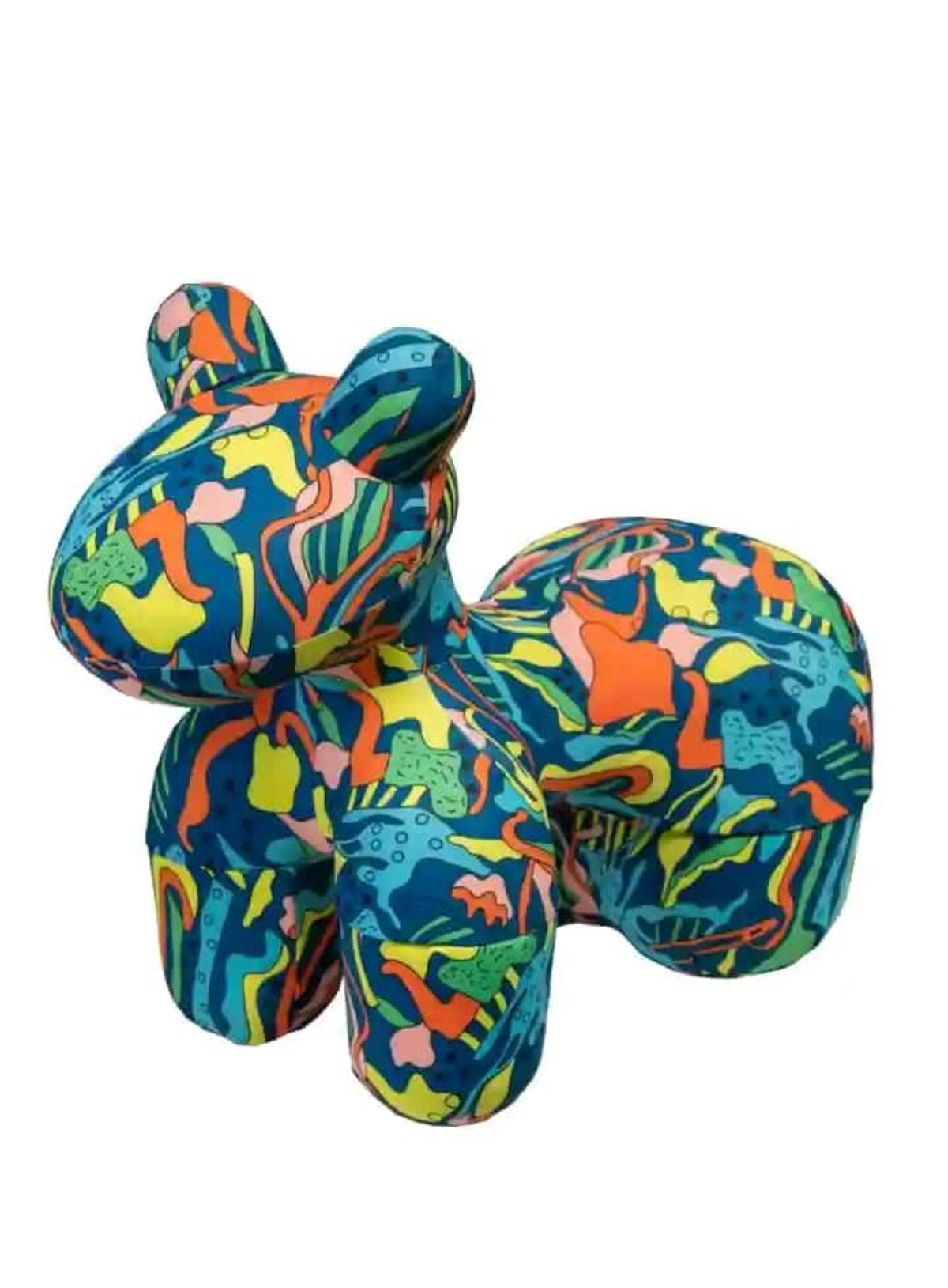 Pony Chair Orange & Green