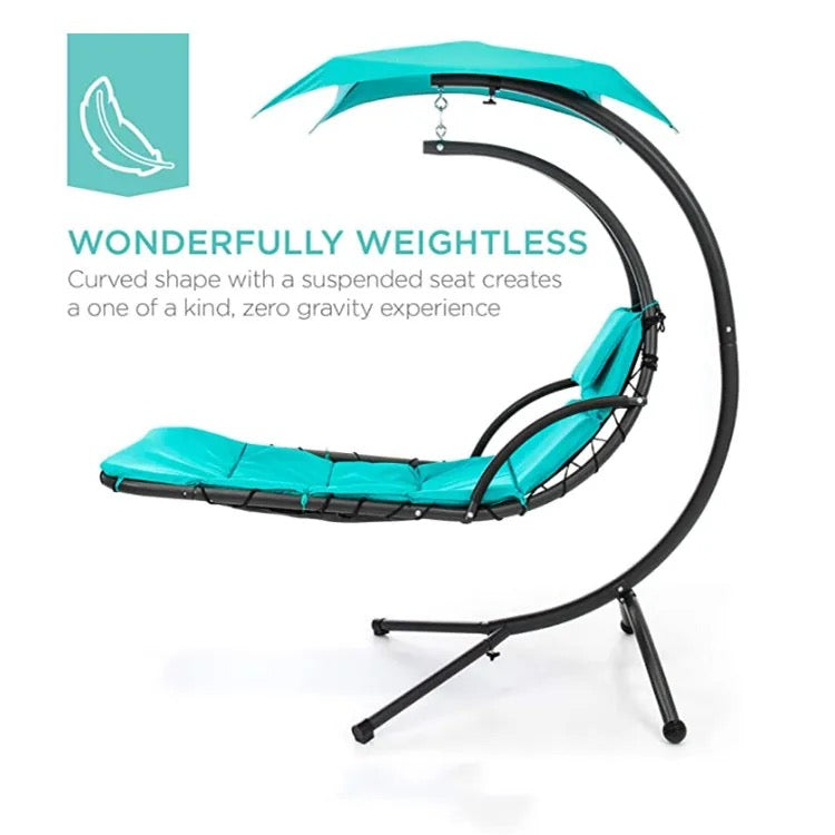 Hanging Chaise Lounge/Outdoor Chair Various Colours