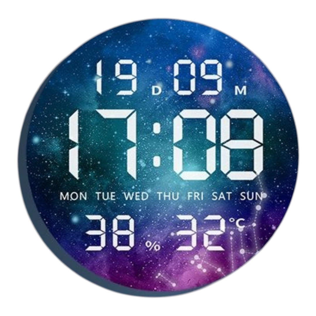 Digital Wall Clock Home Stylish Led Large Wall Clock USB Powered Modern Clock - Various Options