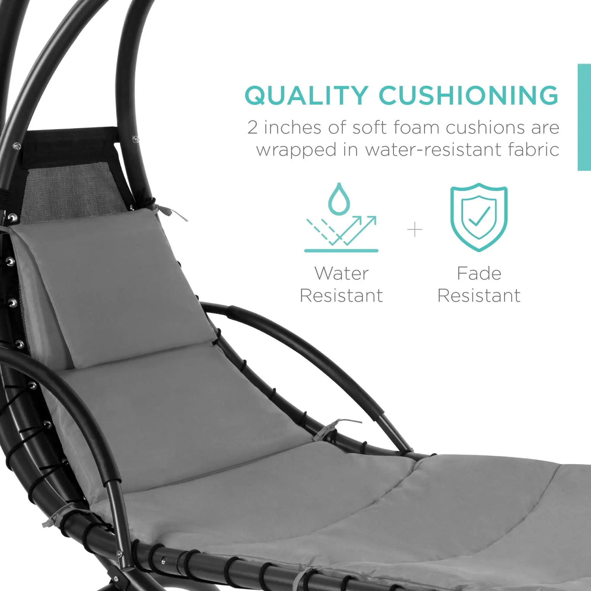 Hanging Chaise Lounge/Outdoor Chair Various Colours